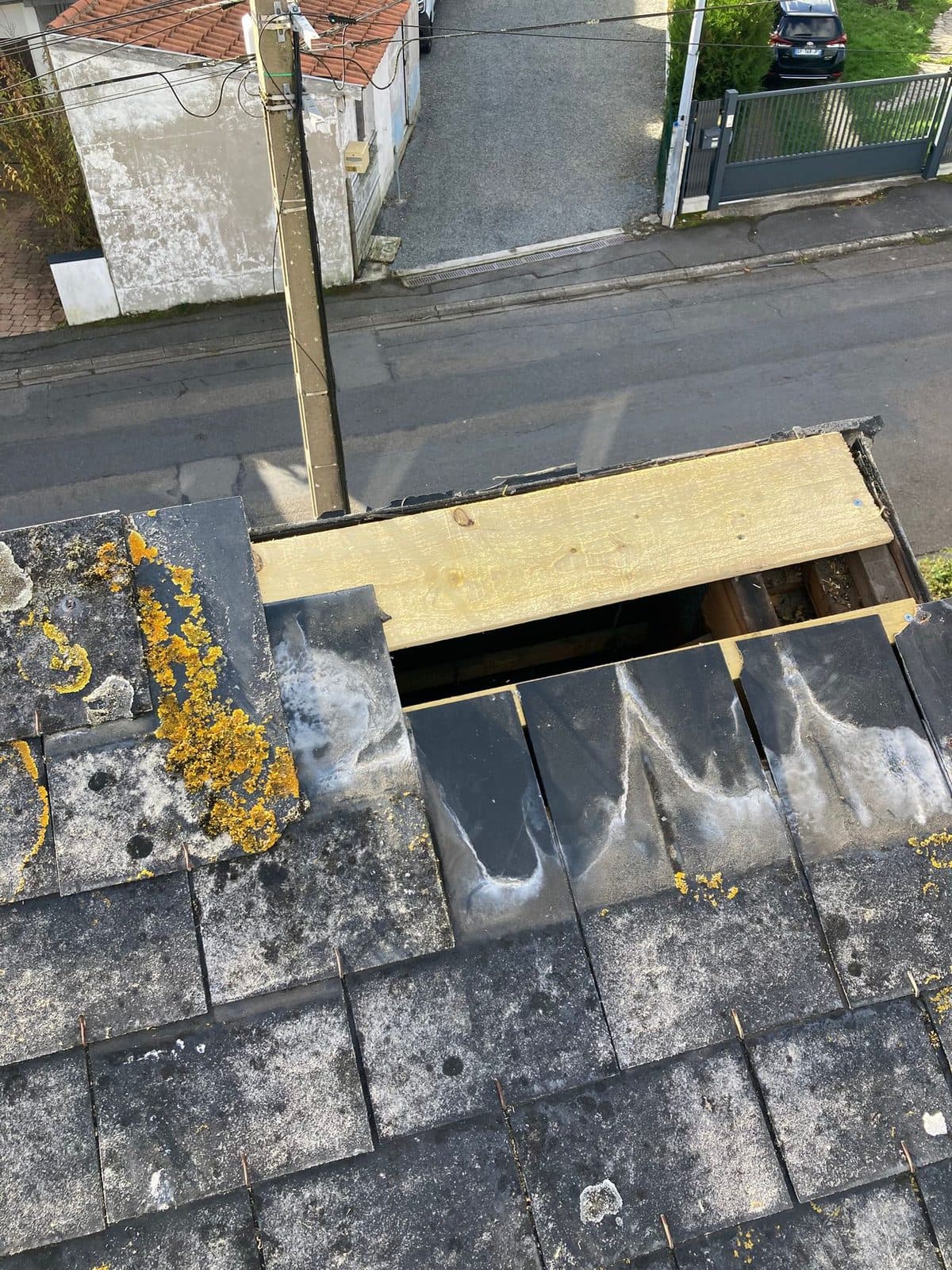 Chantier toiture